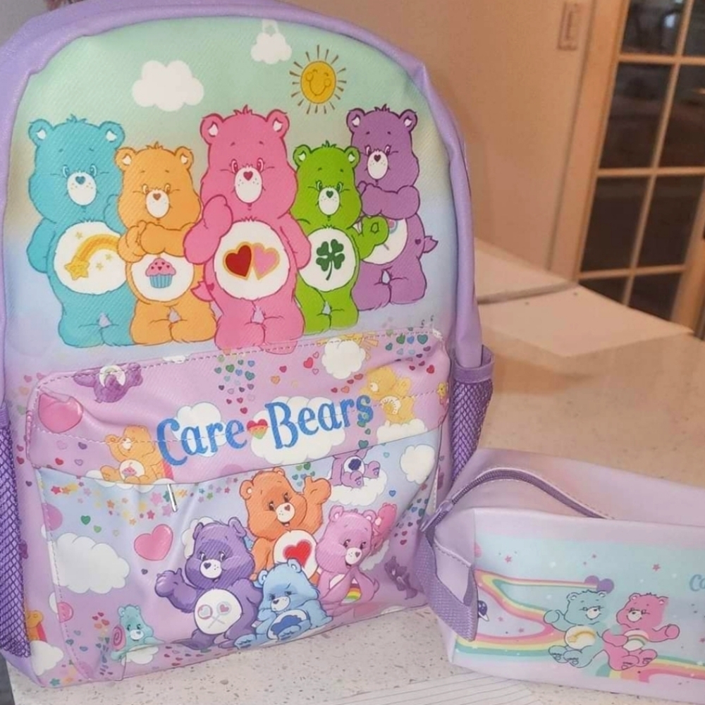 Carebears backpack set